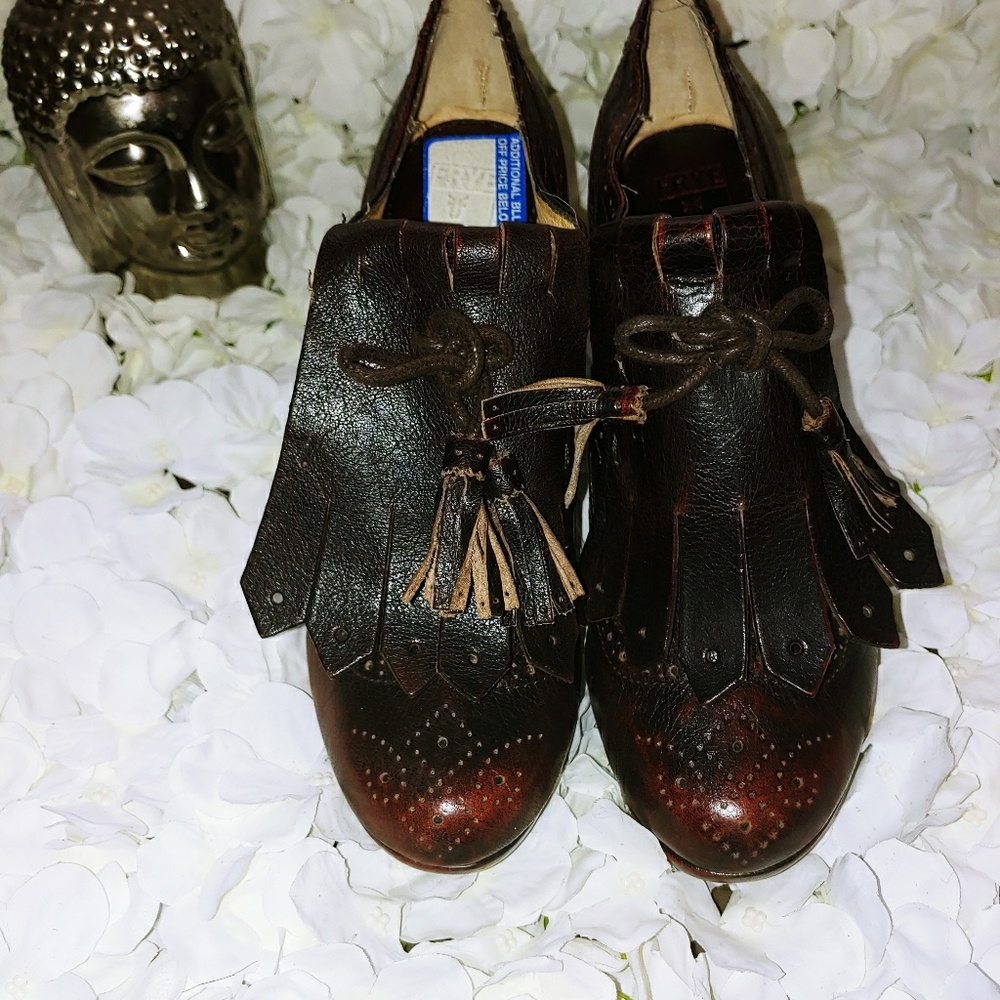 New Frye Tassel Shoe